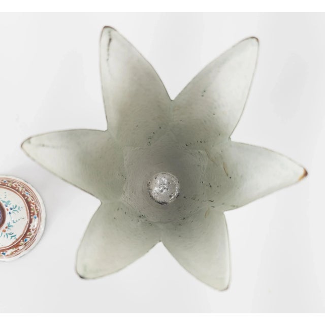 Metal Pair of Decorative Middle Eastern Enameled Copper Vases For Sale - Image 7 of 11