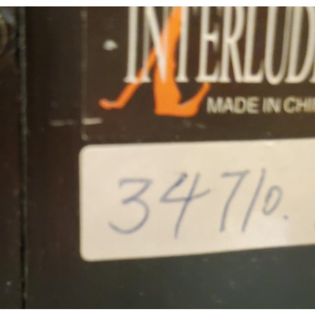 Traditional Neiman Marcus Interlude Home Italian-Inspired Embossed Wall Panel For Sale - Image 3 of 3