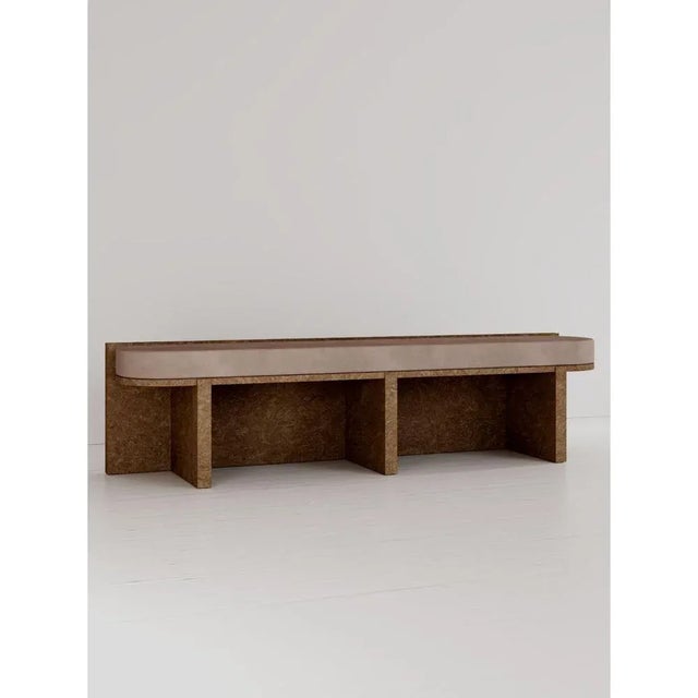 Contemporary Object 03 Marron Seating by Volta For Sale - Image 3 of 6