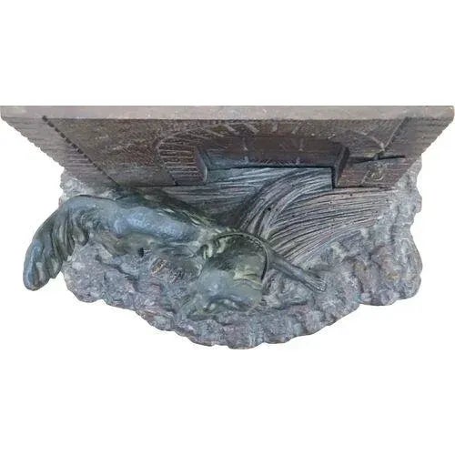 Antique Black Forest Dog & Doghouse Cigar Box For Sale - Image 10 of 12