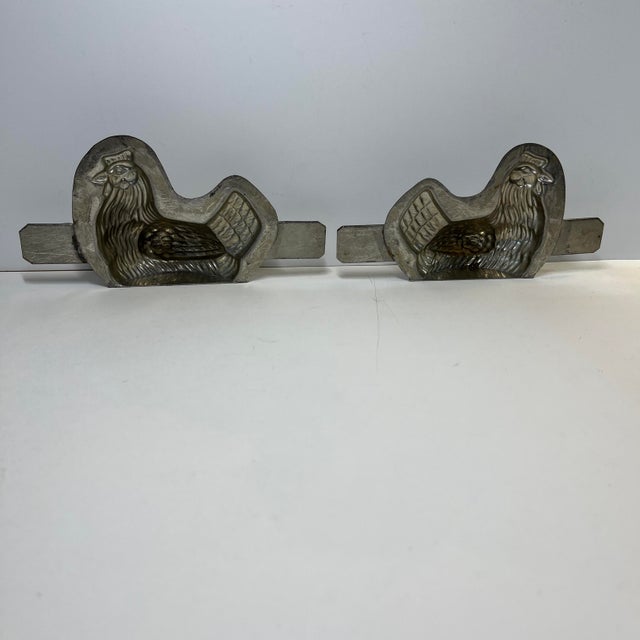 Antique French Chicken Chocolate Mold For Sale - Image 4 of 7