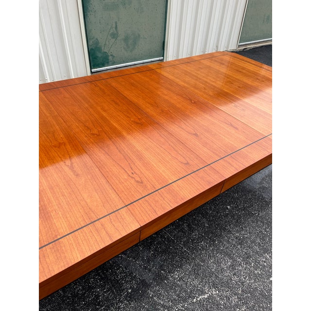 Stickley Stickley 21st Century Collection Cherry Extension Dining Table For Sale - Image 4 of 12