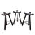 Vintage Brutalist Spanish Marbella Stools, 1970s, Set of 3 For Sale - Image 10 of 10