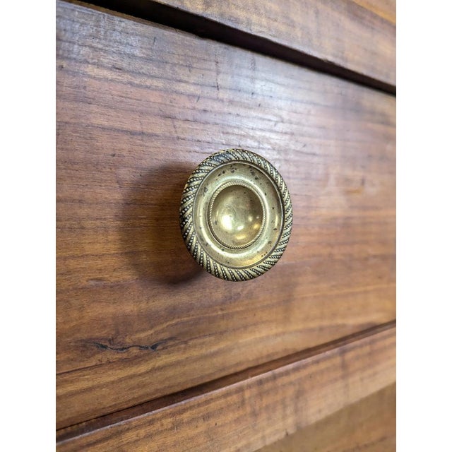 Empire Secretary Desk with Alcove Drawers For Sale - Image 13 of 17