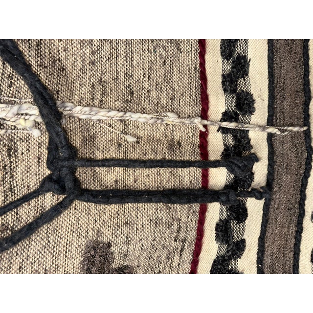 1970’s Vintage Wool Weaving For Sale - Image 4 of 17