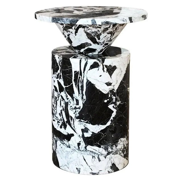 Nero Totem Coffee Table by Karen Chekerdjian For Sale - Image 13 of 13