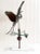 Metal Antique American Patinated Copper Full-Bodied Heron Directional Weathervane For Sale - Image 7 of 11
