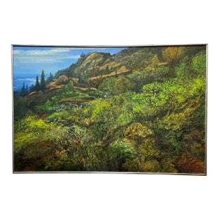 Mel Brenner (1920–1998), Exceptional Landscape by Bay Area, Listed Artist For Sale
