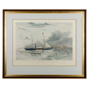 William Adolphus Knell - H.M. Steam Frigate Geyser