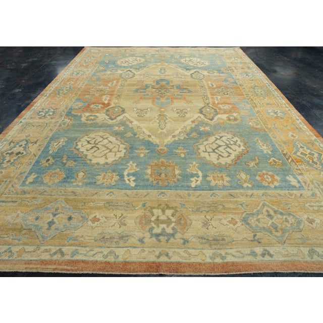 Turkish Oushak Rug 10'2" x 15' #18591 Explore a curated collection of hallway runners, wool rugs, and handmade...