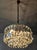 Metal Mid-Century Modern Nickel Plated and Crystal Chandelier from Bakalowits & Söhne, 1960s For Sale - Image 7 of 13