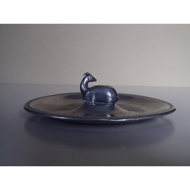 Danish Tin Plates from Just, 1930s, Set of 2, in Very Good conditions. Designed 1920 to 1949 This piece has an attribution...