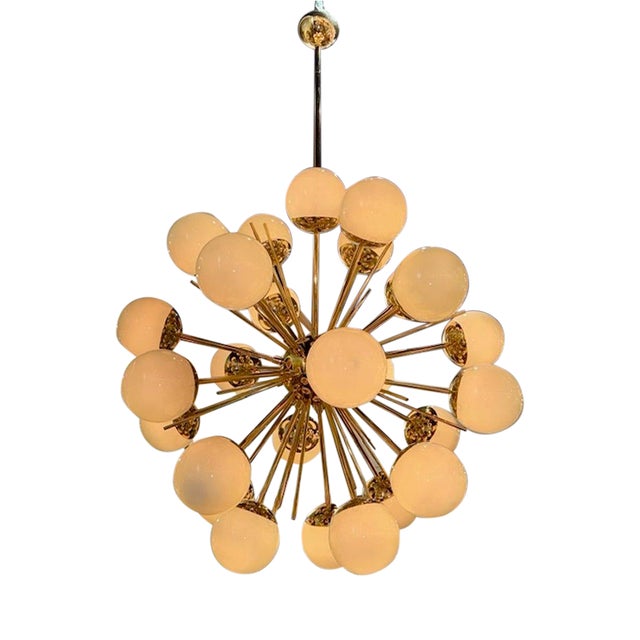 Italian Murano Sputnik Chandelier For Sale