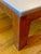 Ralph Lauren Vintage Ralph Lauren Leather Coffee Table – Modern Cherry & Cream For Sale - Image 4 of 17