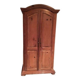Vintage Traditional Wooden Armoire For Sale