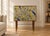 Mid-Century Modern Swedish Gold Cabinet with Christian Lacroix Wallpaper, 1950s For Sale - Image 3 of 11