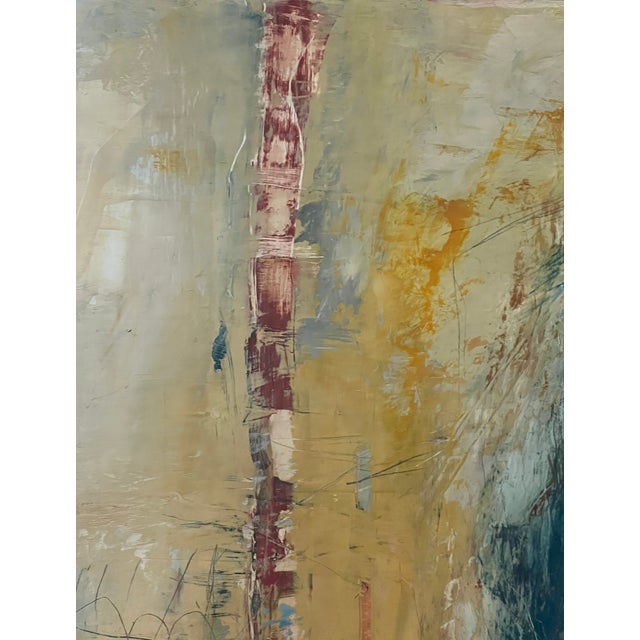 Wood The Gardener, Oil Painting on Board For Sale - Image 7 of 10