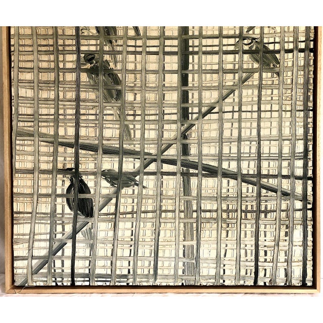 Modern Original Signed Oil Painting “Java Rice Birds” For Sale - Image 3 of 9