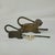 Vintage Brass Lion and Dog Puzzle Padlocks With Keys Figural Trick Locks For Sale - Image 11 of 13