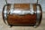 Brown Antique Oak Biscuit Barrel, 1920s For Sale - Image 8 of 9