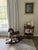 Folk Art Antique Hand-Painted Carved Wood Rocking Horse on Wheels For Sale - Image 3 of 7