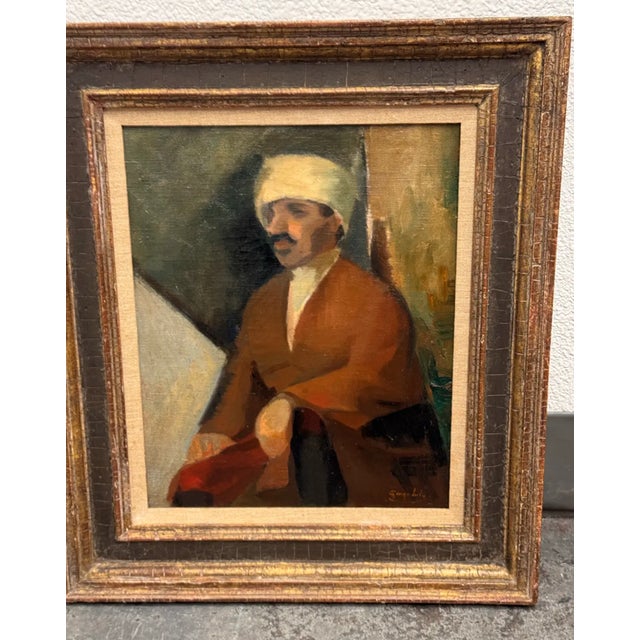 George Luks Original Oil Painting, Signed For Sale In San Francisco - Image 6 of 12