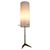 Brass and White Acrylic Glass Tripod Table Lamp, Italy, 1960s For Sale - Image 9 of 9