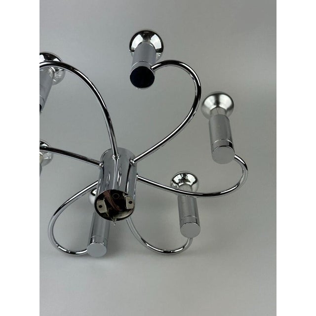 Vintage Sputnik Wall Lamp from Cosack Lights Chromium, 1970s For Sale - Image 6 of 18