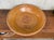 19th Century Spanish Hand Thrown and Glazed Mustard Brown Stoneware Pottery Bowl For Sale - Image 16 of 18