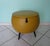Sewing Box Ottoman in Faux Leather with Wooden Legs, 1960s For Sale - Image 10 of 10