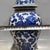 1970s 1970s Blue and White Qilin Floral Porcelain Ginger Jar, Chinoiserie Lidded Urn For Sale - Image 5 of 8