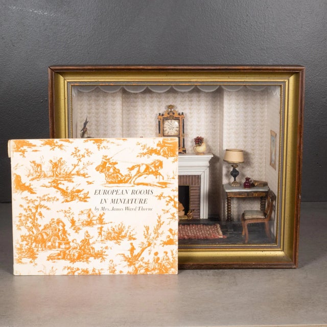 American Early 20th C. Narcissa Ward Miniature "Christmas Morning" Diorama C.1933-1942 For Sale - Image 3 of 8