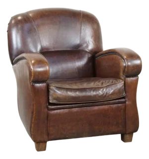Club Chair in Dark Sheepskin