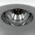1960s Sicart Italian Space-Age Black Ceramic Low Bowl / Centerpiece For Sale - Image 5 of 6