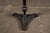 Early 20th Century Scroll Art Gilt Dragon Figural Floor Ashtray Stand For Sale - Image 9 of 10