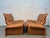 1970s Leather Lounge Chairs Designed by Giovanni Offredi for Saporiti Italia For Sale In New York - Image 6 of 18