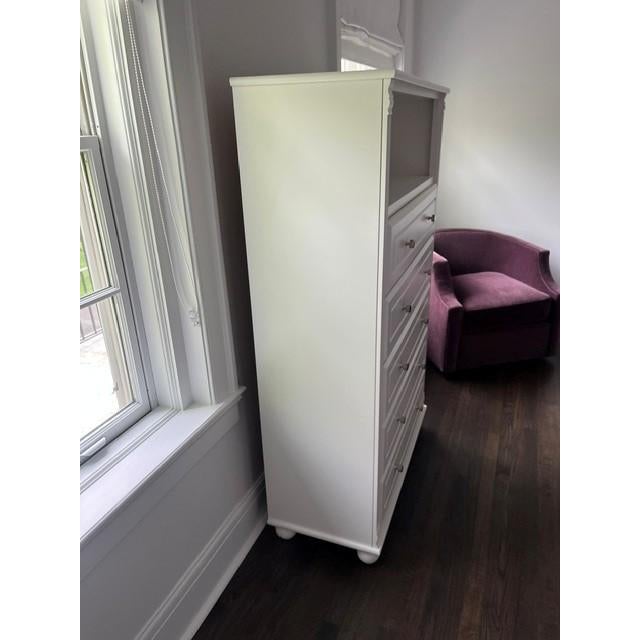 White Bellini Furniture – Jessica Series (White) | Full Bedroom Set For Sale - Image 8 of 12