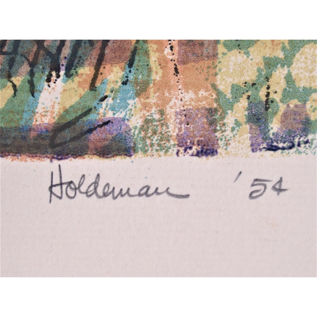 Robert Holdeman, Fish #1, 1954 For Sale - Image 4 of 6