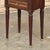 Wood Antique French Directoire Neoclassical End Table With Carrara Marble For Sale - Image 7 of 14