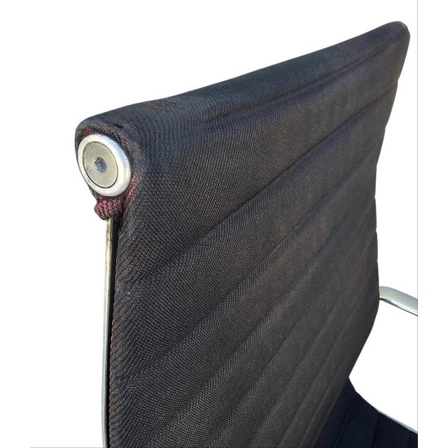 1970s Eames for Herman Miller High Back Aluminum Group Chair For Sale - Image 10 of 18