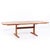 Skovby Mid Century Teak Hidden Leaf Dining Table With 2 Leaves For Sale - Image 10 of 12