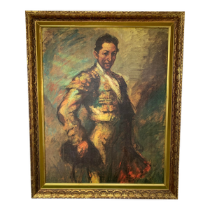 Bull Fighter Antonio Fuentes Portrait by Ricard Canals