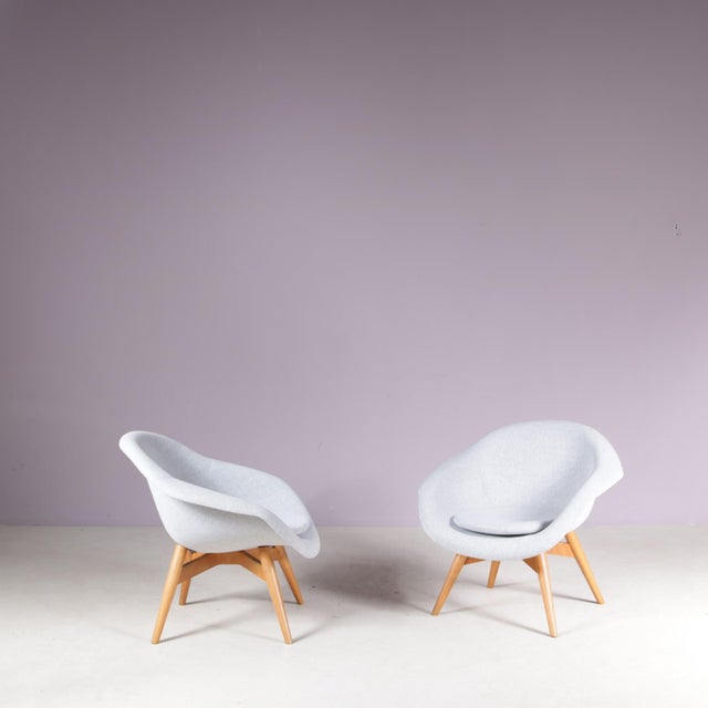 Easy Chairs by Frantisek Jirak Tjech, 1950s, Set of 2 For Sale - Image 4 of 10