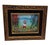 Blue Late 20th Century Fleming Child With Sailboat Painting Enamel on Copper Framed Horizontal For Sale - Image 8 of 8