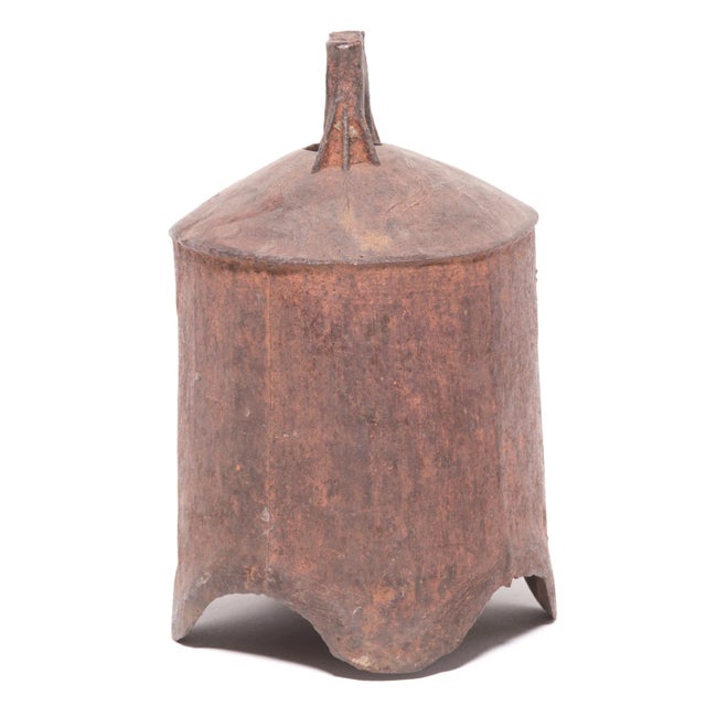 Mid 19th Century 19th Century Chinese Iron Bell For Sale - Image 5 of 6