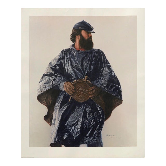 "The Volunteer - Civil War" Historical Portrait, 742/1500 by James Bama For Sale