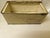 1950s Mid 20th Century Primitive American Metal Bread Box With Original Green Under-Patina For Sale - Image 5 of 12