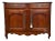 Antique Two-Door French Provincial Sideboard With Maltese Cross Inlay For Sale