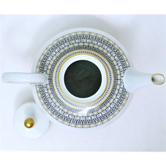 Moorish Style Porcelain Tea Pot For Sale In Los Angeles - Image 6 of 7