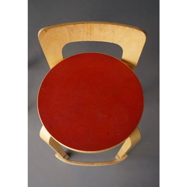 Model K65 Bar Stools attributed to Alvar Aalto for Artek, 1950s, Set of 2 For Sale - Image 12 of 18